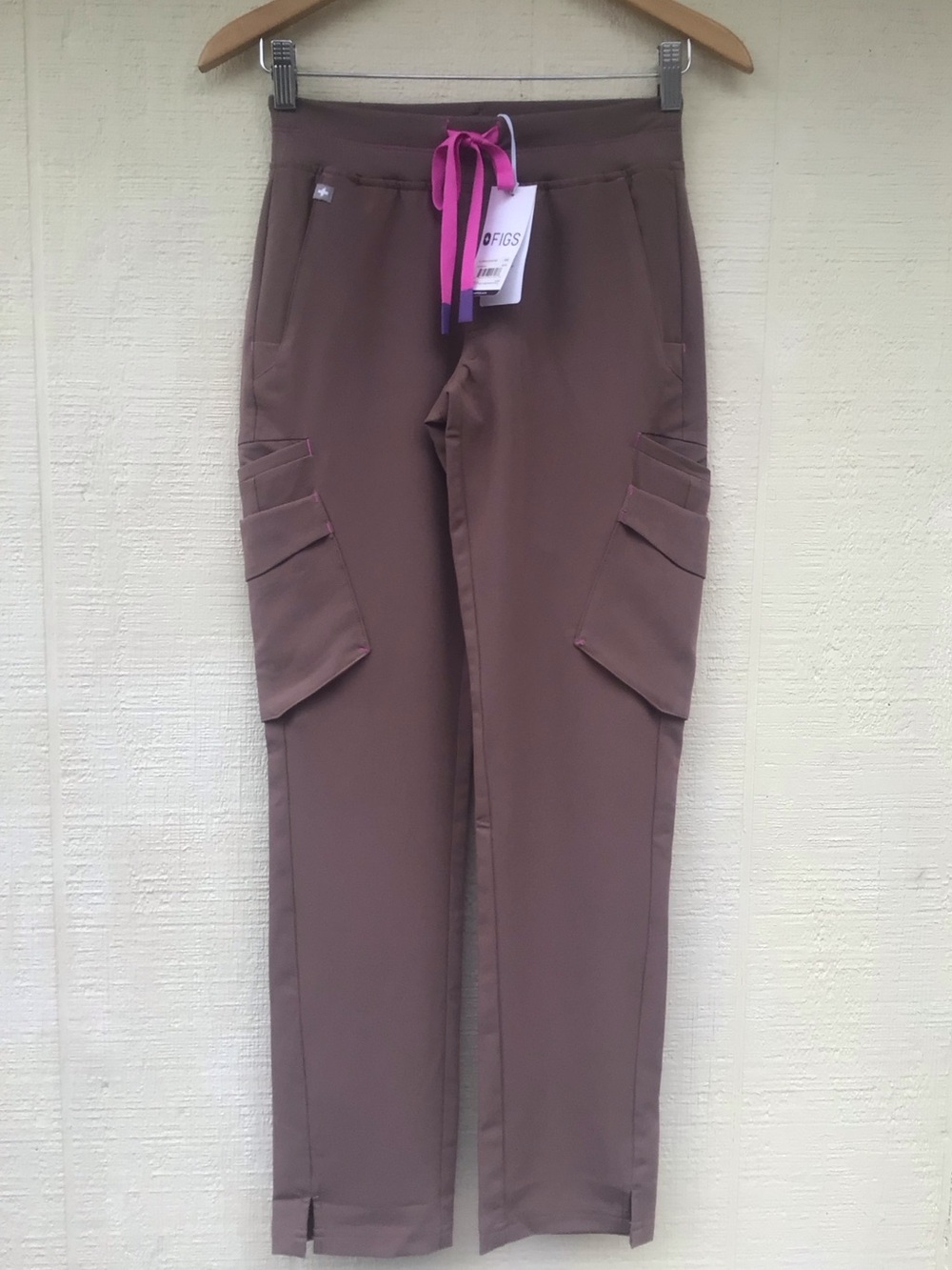 Figs soeng scrub pants XXS mauve pink purple